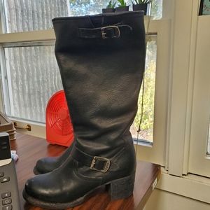 Frye leather boots